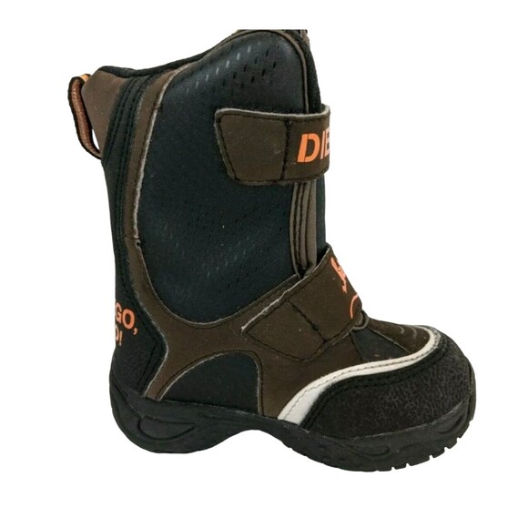 Buster Brown Diego Toddler Boys Insulated Winter Snow Boots Brown Size 5 - Picture 2 of 9